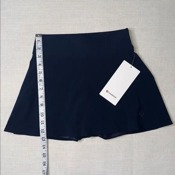 Lululemon Lightweight High-Rise Tennis Navy Blue Skirt. - Picture 6 of 9